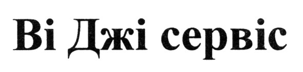 ві джі сервіс