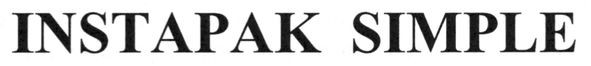 instapak simple