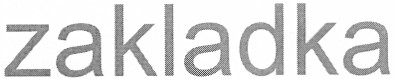 zakladka