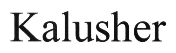 kalusher