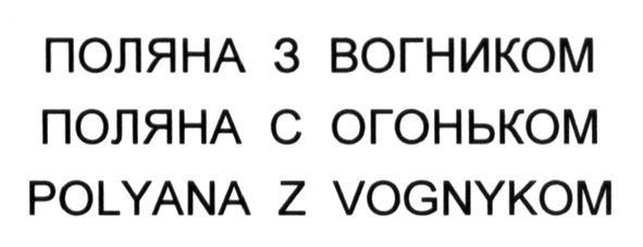 polyana z vognykom