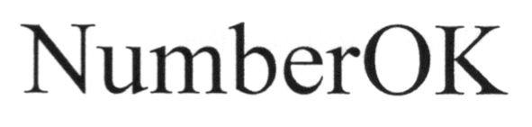 numberok