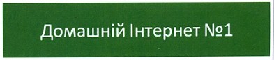домашній інтернет №1