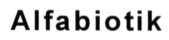 alfabiotik