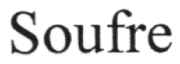 soufre