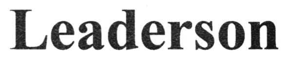 leaderson