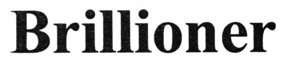 brillioner