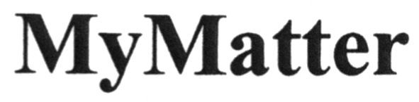 mymatter