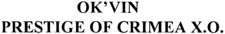 prestige of crimea x.o.