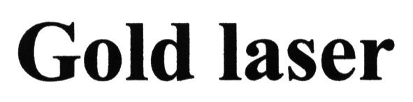 gold laser