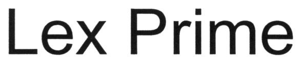 lex prime