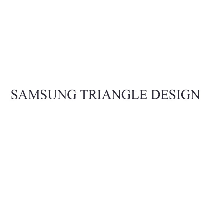 samsung triangle design