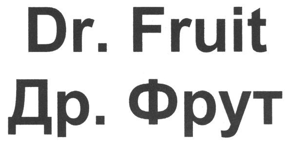 dr. fruit