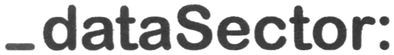 _datasector: