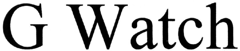 g watch