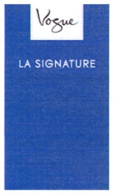 la signature
