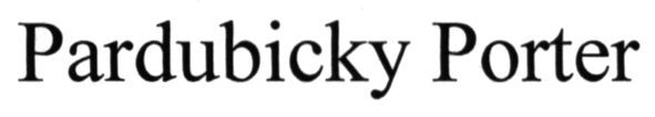 pardubicky porter