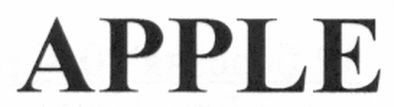apple