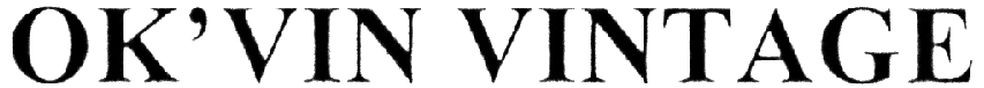 ok`vin vintage