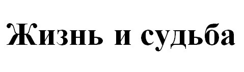 жизнь и судьба