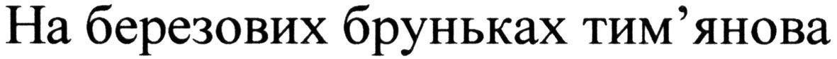 на березових бруньках тим`янова