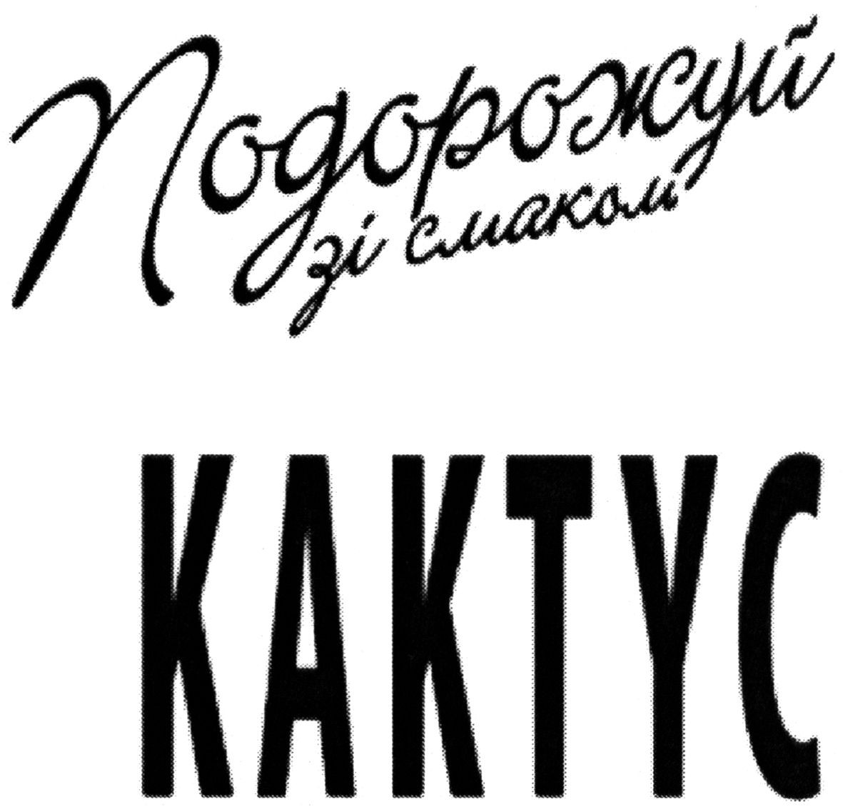 подорожуй зі смаком кактус