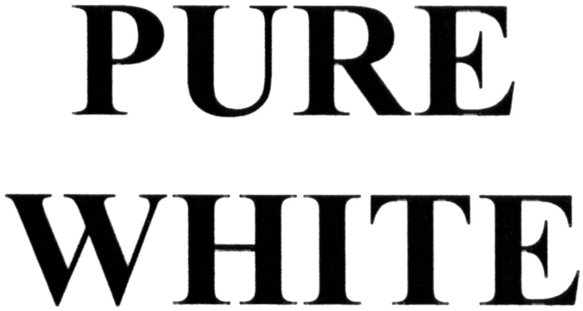 pure white
