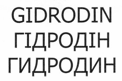 гидродин