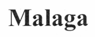 malaga