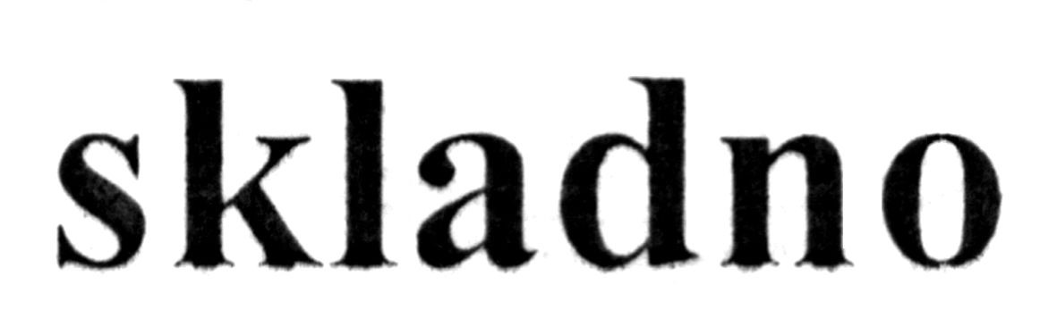 skladno