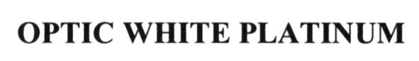 optic white platinum