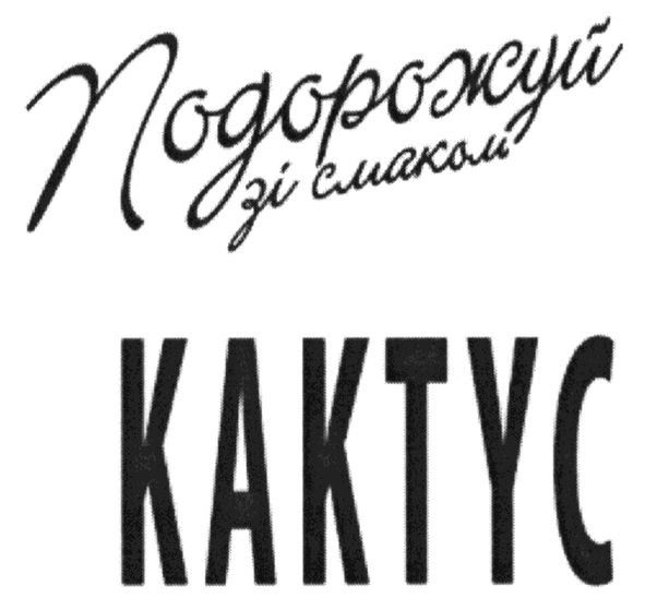 подорожуй зі смаком кактус