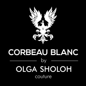 corbeau blanc by olga sholoh couture
