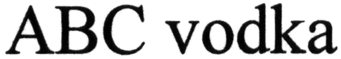 abc vodka
