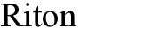 riton