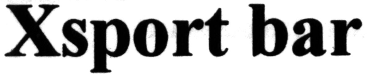 xsport bar