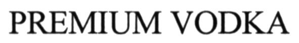 premium vodka