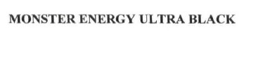 monster energy ultra black
