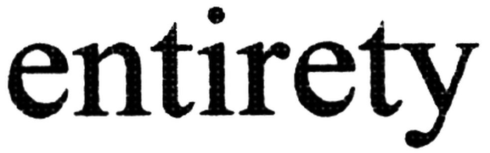 entirety