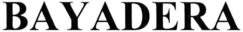 bayadera