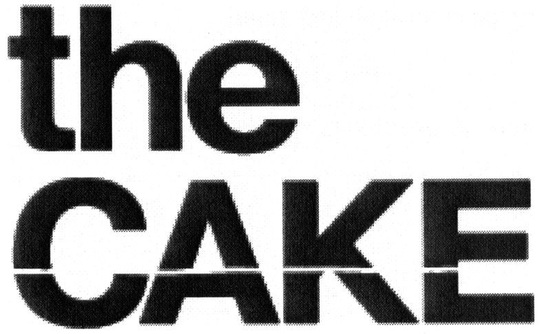 the cake