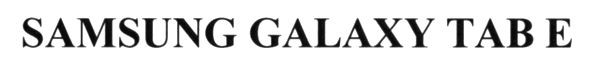 samsung galaxy tab e