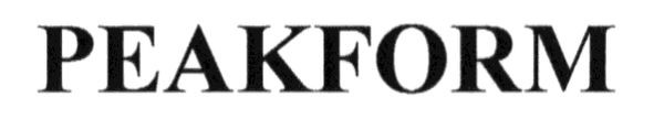 peakform