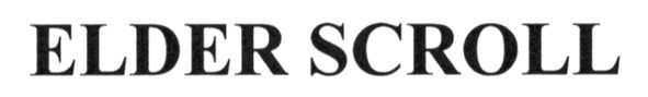 elder scroll