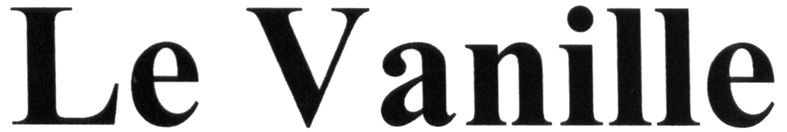 le vanille