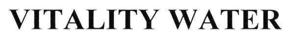 vitality water