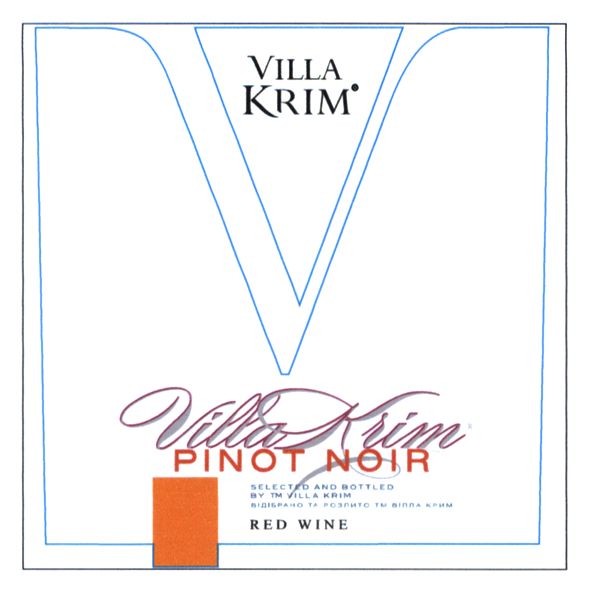 selected and bottled by tm villa krim