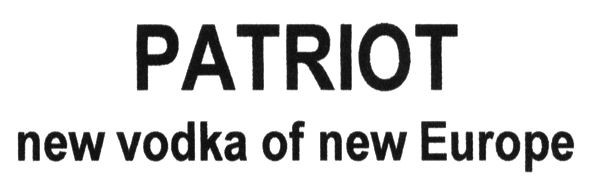 new vodka of new europe