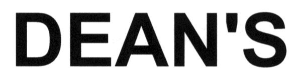 dean`s