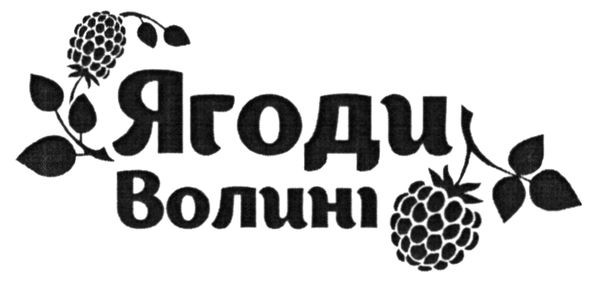 ягоди волині